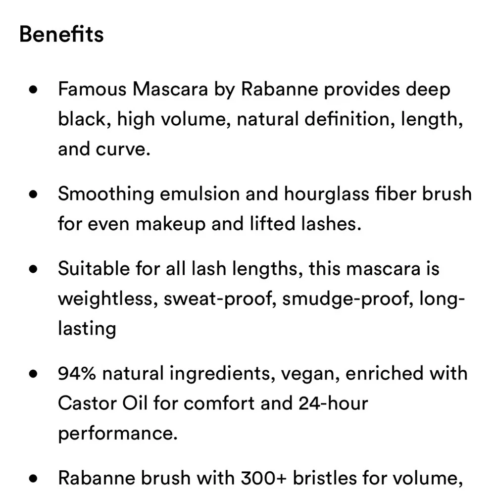 $8❤️‍🔥 Rabanne Eyephoria Famous Mascara 2PK 👁️ NEW IN BOX